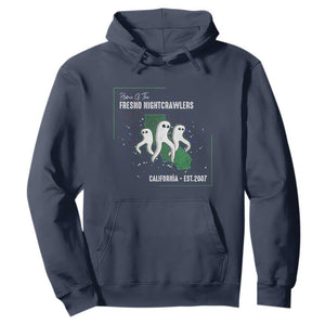 Fresno Nightcrawlers Hoodie Home Of California Cryptid Gift TS12 Navy Print Your Wear