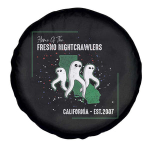 Fresno Nightcrawlers Spare Tire Cover Home Of California Cryptid Gift TS12 Print Your Wear