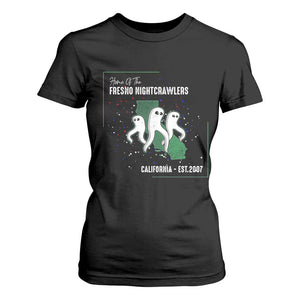 Fresno Nightcrawlers T Shirt For Women Home Of California Cryptid Gift TS12 Black Print Your Wear