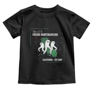 Fresno Nightcrawlers Toddler T Shirt Home Of California Cryptid Gift TS12 Black Print Your Wear