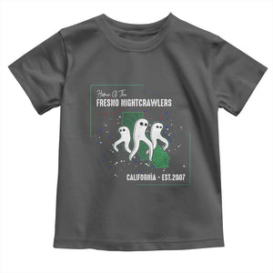 Fresno Nightcrawlers Toddler T Shirt Home Of California Cryptid Gift TS12 Dark Heather Print Your Wear