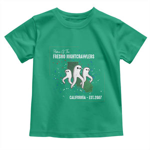Fresno Nightcrawlers Toddler T Shirt Home Of California Cryptid Gift TS12 Irish Green Print Your Wear