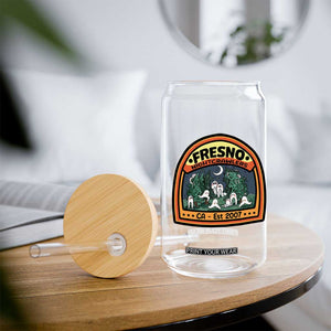 Fresno Nightcrawlers Folklore Gift Glass Can Home Of California Cryptids TS12 Print Your Wear