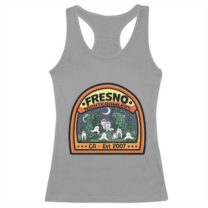 Fresno Nightcrawlers Folklore Gift Racerback Tank Top Home Of California Cryptids TS12 Sport Gray Print Your Wear