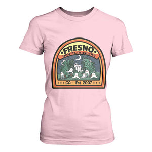Fresno Nightcrawlers Folklore Gift T Shirt For Women Home Of California Cryptids TS12 Light Pink Print Your Wear