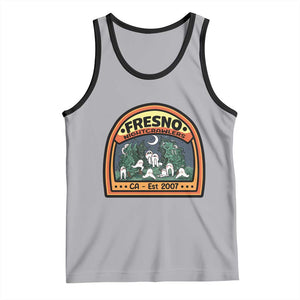 Fresno Nightcrawlers Folklore Gift Tank Top Home Of California Cryptids TS12 Athletic Heather Black Print Your Wear