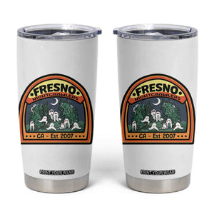 Fresno Nightcrawlers Folklore Gift Tumbler Cup Home Of California Cryptids TS12 White Print Your Wear
