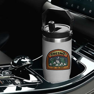 Fresno Nightcrawlers Folklore Gift Flip Straw Tumbler Home Of California Cryptids TS12 Print Your Wear