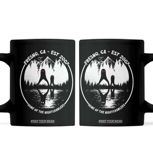 Home Of The Fresno Nightcrawlers Coffee Mug California Cryptid Hunter TS12 Black Print Your Wear