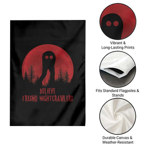 Believe In Fresno Nightcrawlers Garden Flag California Cryptid Hunter Gift TS12 Print Your Wear