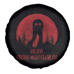 Believe In Fresno Nightcrawlers Spare Tire Cover California Cryptid Hunter Gift TS12 Print Your Wear