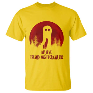 Believe In Fresno Nightcrawlers T Shirt California Cryptid Hunter Gift TS12 Daisy Print Your Wear