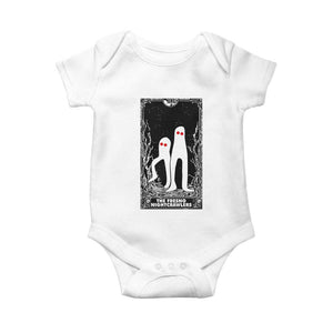 Funny Tarot Card Graphic Fresno Nightcrawlers Lover Baby Onesie Cryptid Gift TS12 White Print Your Wear