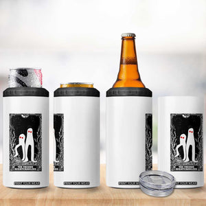 Funny Tarot Card Graphic Fresno Nightcrawlers Lover 4 in 1 Can Cooler Tumbler Cryptid Gift TS12 Print Your Wear