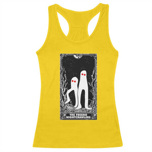 Funny Tarot Card Graphic Fresno Nightcrawlers Lover Racerback Tank Top Cryptid Gift TS12 Daisy Print Your Wear