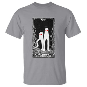 Funny Tarot Card Graphic Fresno Nightcrawlers Lover T Shirt Cryptid Gift TS12 Sport Gray Print Your Wear