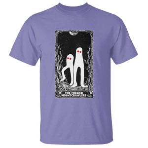 Funny Tarot Card Graphic Fresno Nightcrawlers Lover T Shirt Cryptid Gift TS12 Violet Print Your Wear