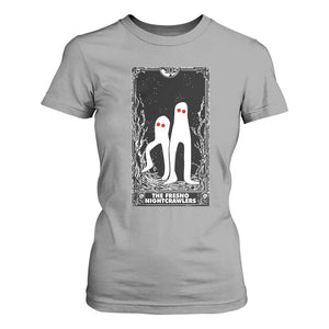 Funny Tarot Card Graphic Fresno Nightcrawlers Lover T Shirt For Women Cryptid Gift TS12 Sport Gray Print Your Wear