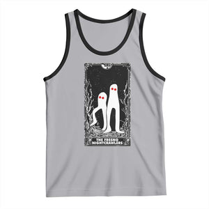 Funny Tarot Card Graphic Fresno Nightcrawlers Lover Tank Top Cryptid Gift TS12 Athletic Heather Black Print Your Wear