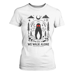 We Walk Alone Fresno Nightcrawler T Shirt For Women California Cryptid Hunter TS12 White Print Your Wear
