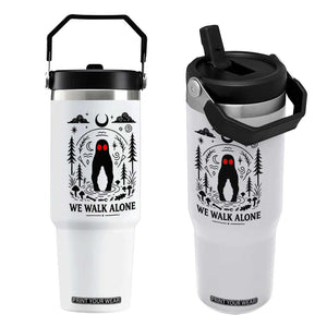 We Walk Alone Fresno Nightcrawler Flip Straw Tumbler California Cryptid Hunter TS12 One Size: 30 oz White Print Your Wear