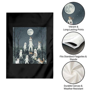 Fresno Nightkittens Nightcrawler Garden Flag Funny Horror Cat Cryptid Lover Gift TS12 Print Your Wear