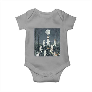 Fresno Nightkittens Nightcrawler Baby Onesie Funny Horror Cat Cryptid Lover Gift TS12 Sport Gray Print Your Wear