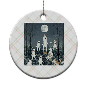 Fresno Nightkittens Nightcrawler Ceramic Ornament Funny Horror Cat Cryptid Lover Gift TS12 1pc Christmas Plaid Print Your Wear