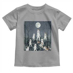 Fresno Nightkittens Nightcrawler Toddler T Shirt Funny Horror Cat Cryptid Lover Gift TS12 Sport Gray Print Your Wear