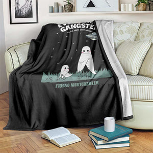 Gangster Til The Pants Start Walkin Nightcrawler Throw Blanket Funny Cryptid Hunter TS12 Print Your Wear