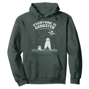 Gangster Til The Pants Start Walkin Nightcrawler Hoodie Funny Cryptid Hunter TS12 Dark Forest Green Print Your Wear