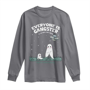 Gangster Til The Pants Start Walkin Nightcrawler Long Sleeve Shirt Funny Cryptid Hunter TS12 Charcoal Print Your Wear