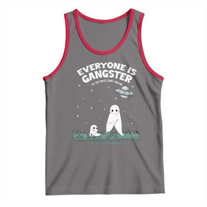 Gangster Til The Pants Start Walkin Nightcrawler Tank Top Funny Cryptid Hunter TS12 Deep Heather Red Print Your Wear