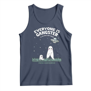 Gangster Til The Pants Start Walkin Nightcrawler Tank Top Funny Cryptid Hunter TS12 Navy Print Your Wear