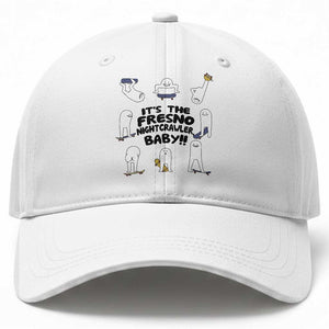 Its The Fresno Nightcrawler Baby Baseball Cap Funny Cryptid Skate Style Gift TS12 Print Your Wear