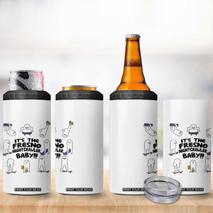 Its The Fresno Nightcrawler Baby 4 in 1 Can Cooler Tumbler Funny Cryptid Skate Style Gift TS12 Print Your Wear