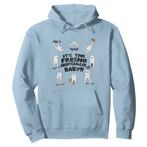 Its The Fresno Nightcrawler Baby Hoodie Funny Cryptid Skate Style Gift TS12 Light Blue Print Your Wear