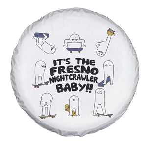 Its The Fresno Nightcrawler Baby Spare Tire Cover Funny Cryptid Skate Style Gift TS12 Print Your Wear