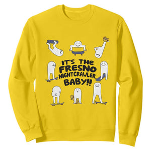Its The Fresno Nightcrawler Baby Sweatshirt Funny Cryptid Skate Style Gift TS12 Daisy Print Your Wear