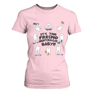 Its The Fresno Nightcrawler Baby T Shirt For Women Funny Cryptid Skate Style Gift TS12 Light Pink Print Your Wear