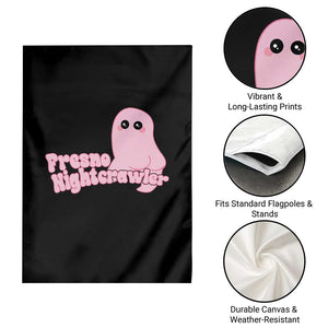 Pink Fresno Nightcrawler Garden Flag Cryptidcore Aesthetic Gift For Girl TS12 Print Your Wear