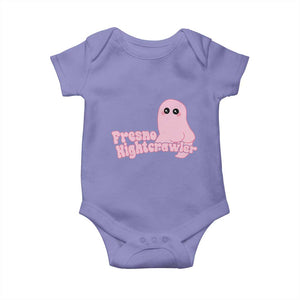 Pink Fresno Nightcrawler Baby Onesie Cryptidcore Aesthetic Gift For Girl TS12 Violet Print Your Wear