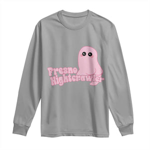 Pink Fresno Nightcrawler Long Sleeve Shirt Cryptidcore Aesthetic Gift For Girl TS12 Sport Gray Print Your Wear