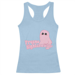 Pink Fresno Nightcrawler Racerback Tank Top Cryptidcore Aesthetic Gift For Girl TS12 Light Blue Print Your Wear