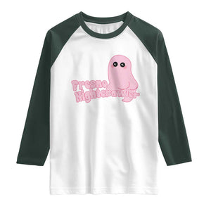Pink Fresno Nightcrawler Raglan Shirt Cryptidcore Aesthetic Gift For Girl TS12 White Dark Forest Green Print Your Wear