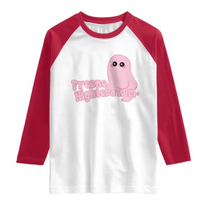 Pink Fresno Nightcrawler Raglan Shirt Cryptidcore Aesthetic Gift For Girl TS12 White Red Print Your Wear