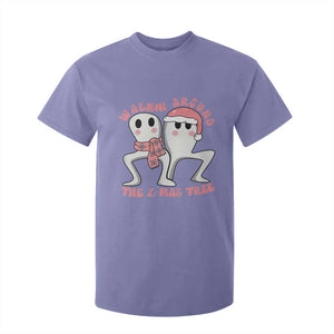 Walkin Around The Xmas Tree T Shirt For Kid Fresno Nightcrawler Cryptid Christmas Gift TS12 Violet Print Your Wear
