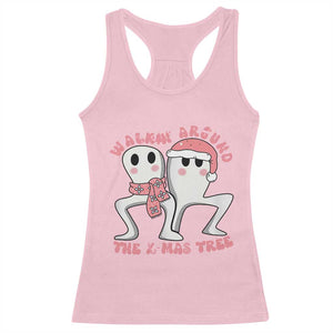 Walkin Around The Xmas Tree Racerback Tank Top Fresno Nightcrawler Cryptid Christmas Gift TS12 Light Pink Print Your Wear
