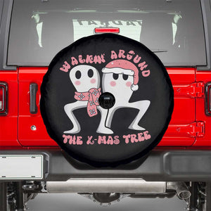 Walkin Around The Xmas Tree Spare Tire Cover Fresno Nightcrawler Cryptid Christmas Gift TS12 White Print Your Wear