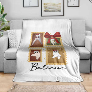Fresno Nightcrawler Cryptid Christmas Believe Gift Throw Blanket TS12 Print Your Wear
